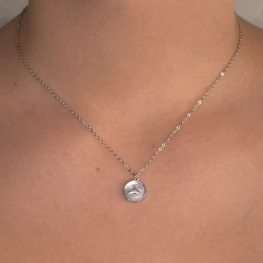 MCO001P0001A CUELLO collar cola de ballena rodio