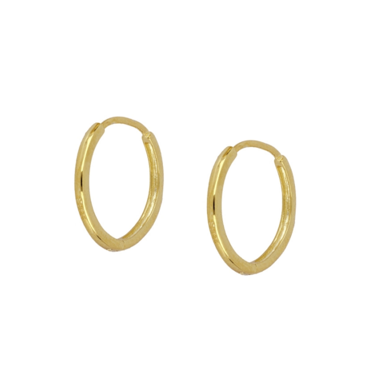 pendientes de 18mm aro basico cierre clik