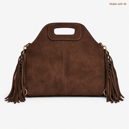 bolso flecos bandolera