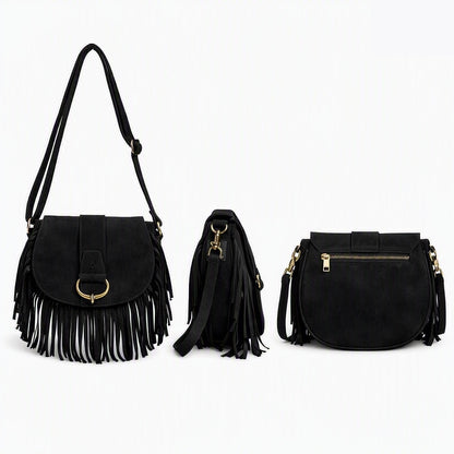 flecos antelina piel bolsos