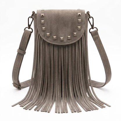 bolso pequeño de flecos
