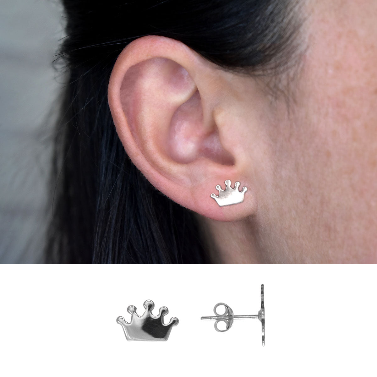 MPE000P0024A OREJA Pendientes corona