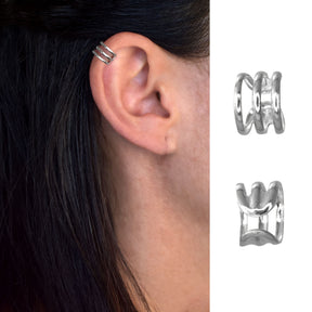 MPE000P0041A OREJA pendientes cartílago triple