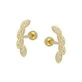 Pendientes Atenea Oro