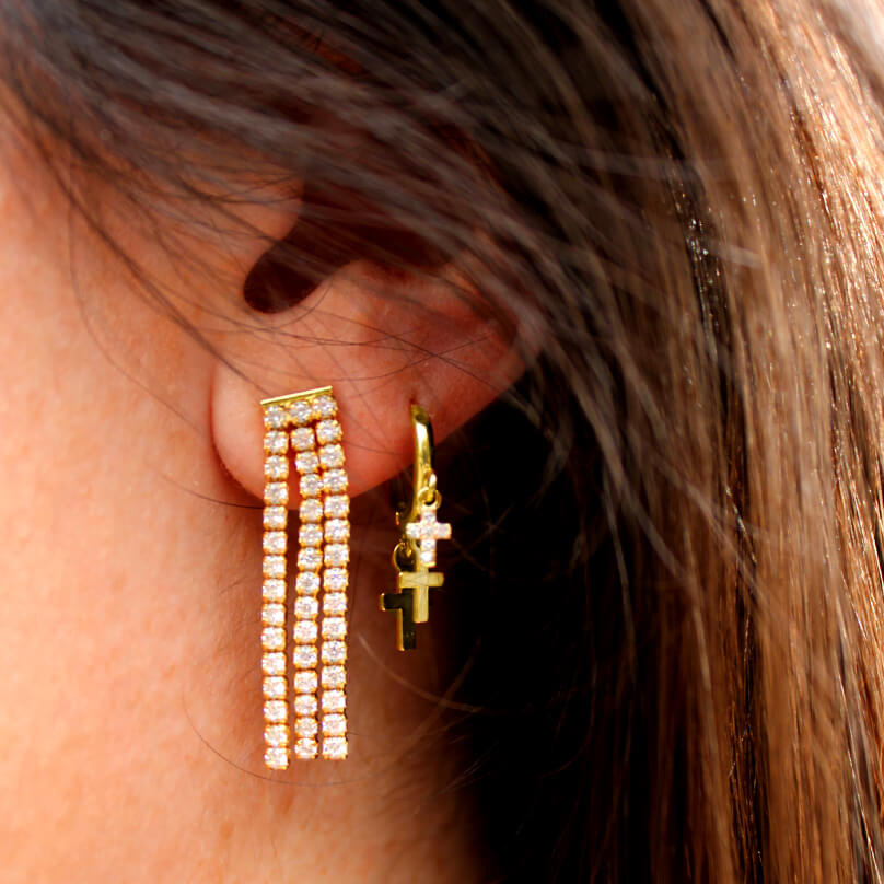 Pendientes Karma Oro